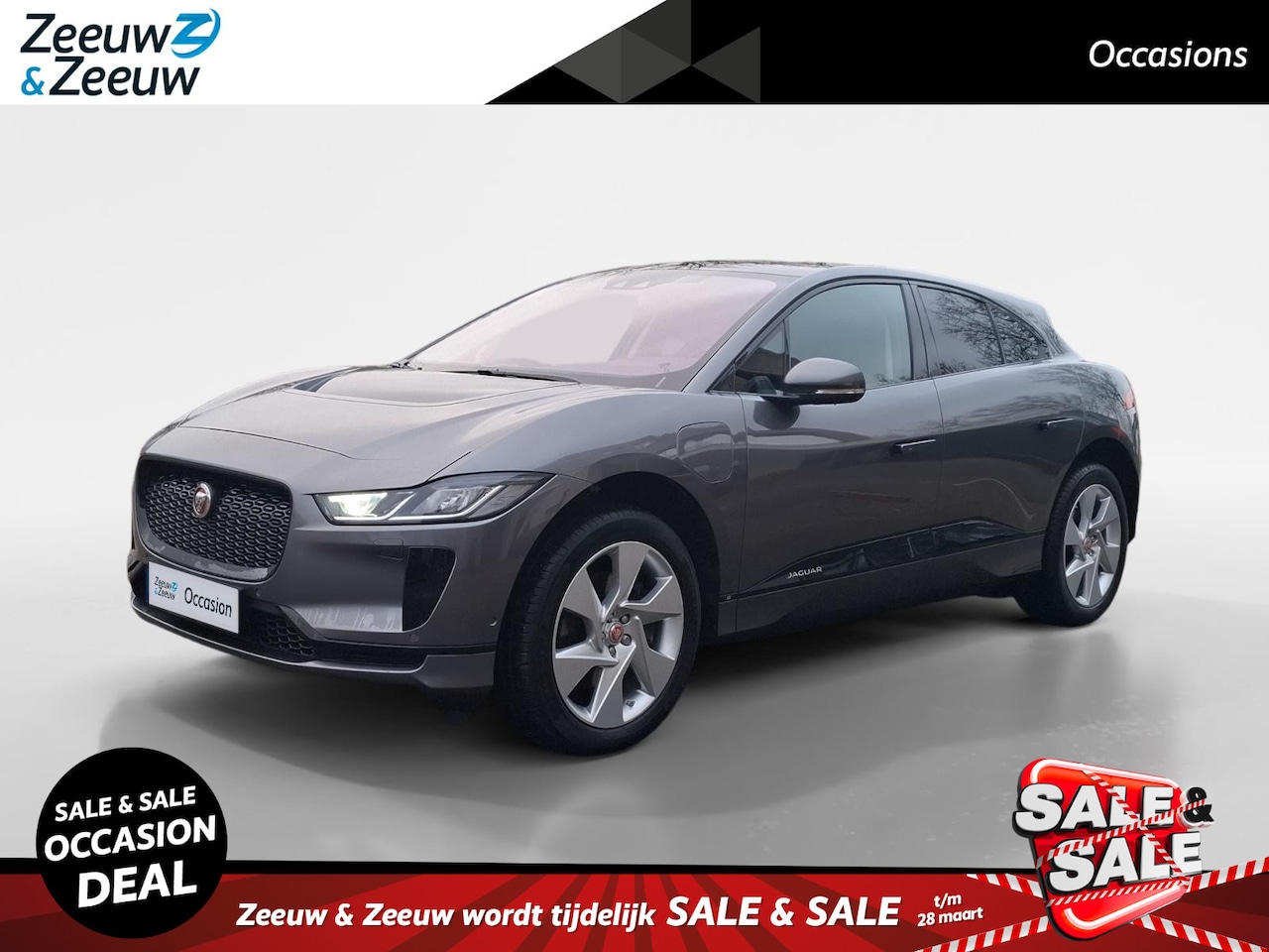 Jaguar I-PACE - EV400 S 90 kWh | PANO | LEDER | 12 MAANDEN BOVAG GARANTIE | - AutoWereld.nl