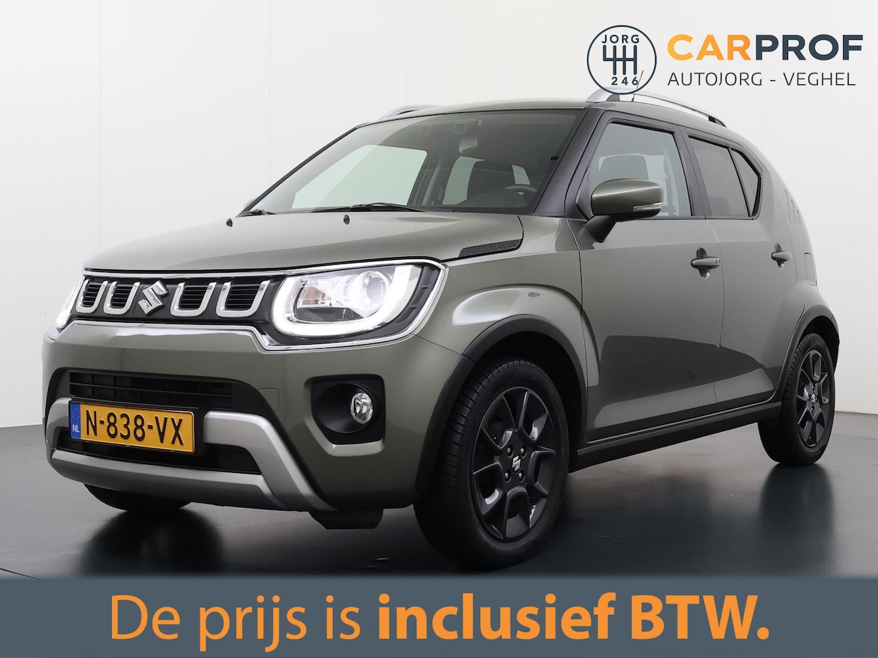 Suzuki Ignis - 1.2 Smart Hybrid Allgrip Style 4WD | 4x4 | Trekhaak | Camera | Stoelverwarming | - AutoWereld.nl
