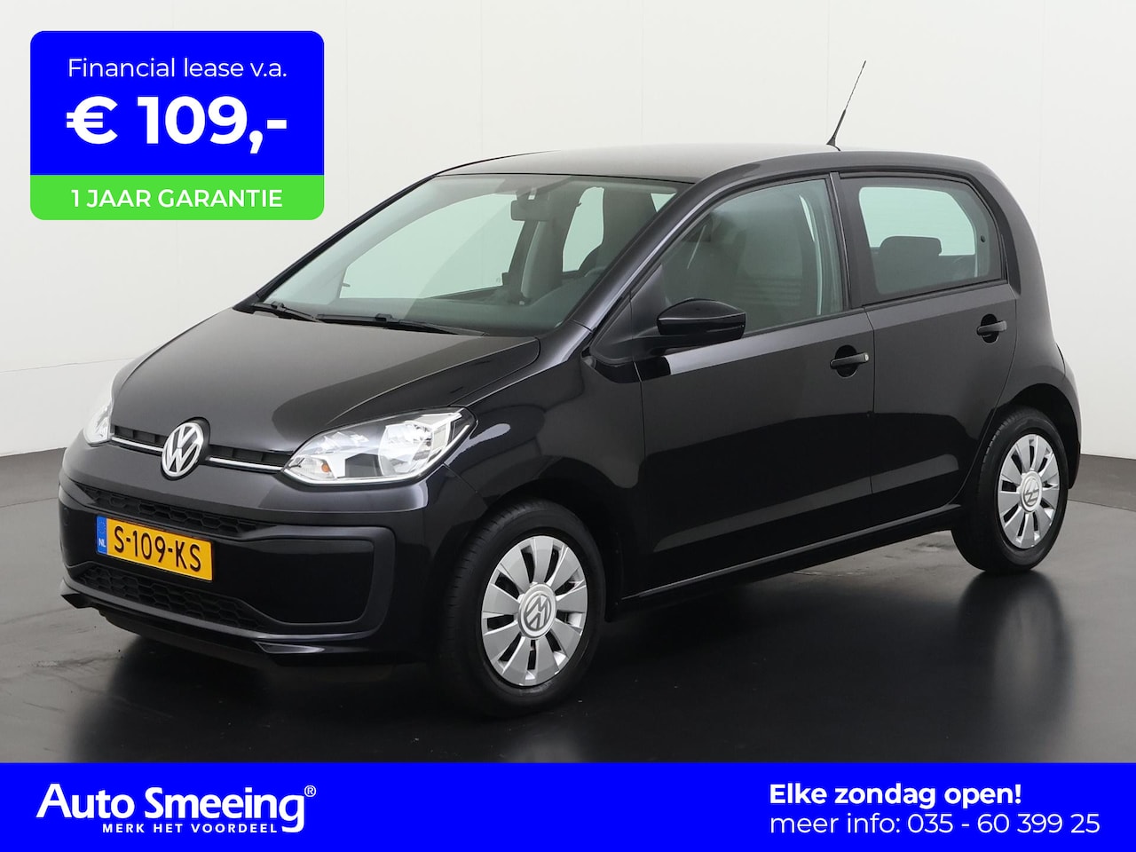 Volkswagen Up! - 1.0 BMT move up! | Airco | 12 mnd Garantie | Zondag Open! - AutoWereld.nl