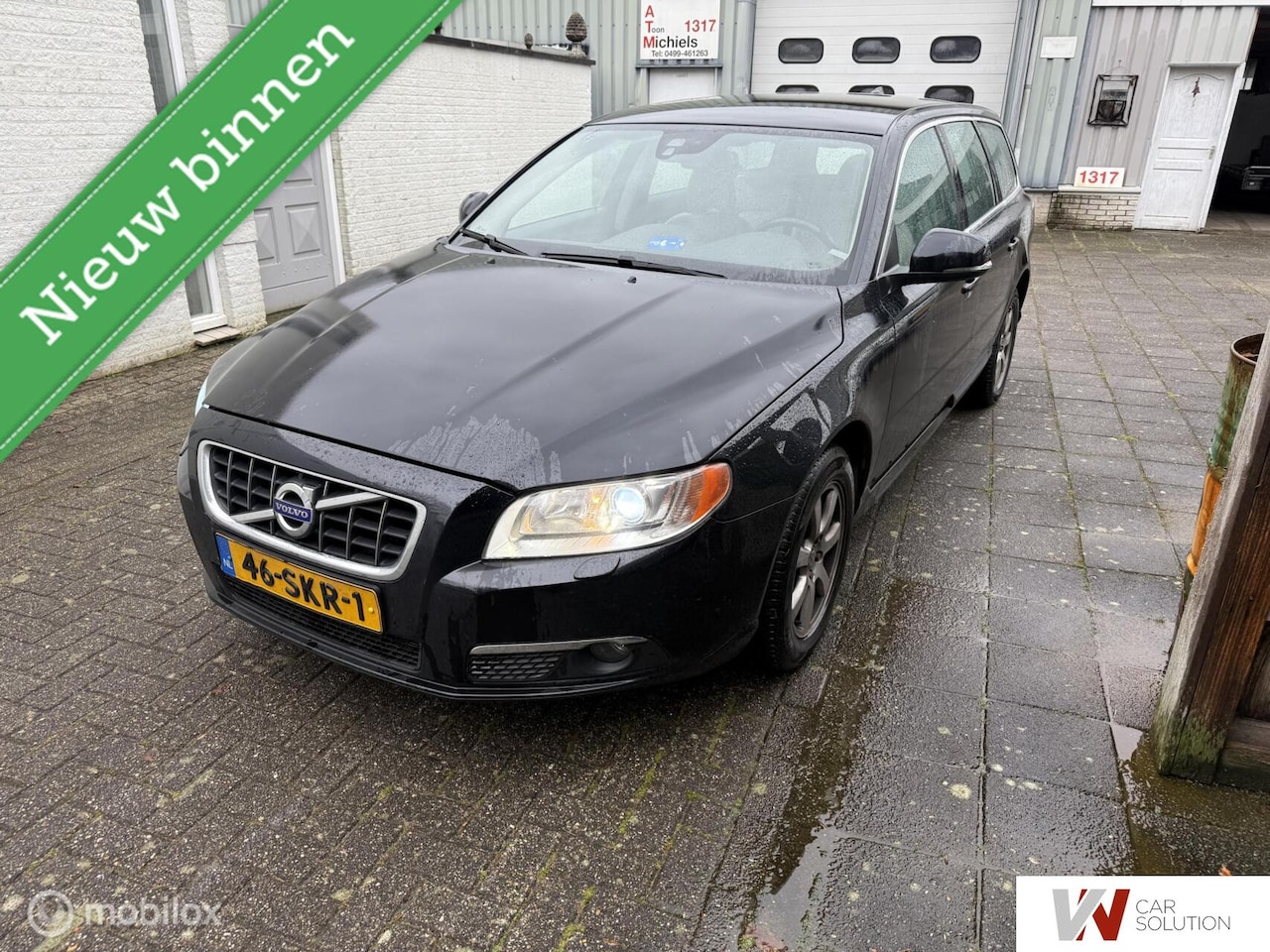 Volvo V70 - 1.6 T4 Kinetic NAP NAVI LEDER CLIMA XENON TREKHAAK - AutoWereld.nl