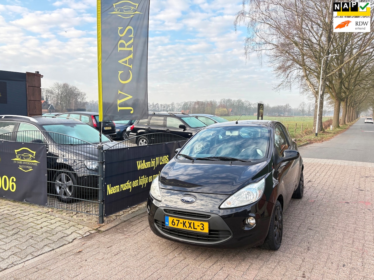 Ford Ka - 1.2 Titanium AIRCO,ELEKT PAKKET,CENTRALE DEURVERGRENDELING,BOORDCOMPUTER,MISTLAMPEN VOOR M - AutoWereld.nl