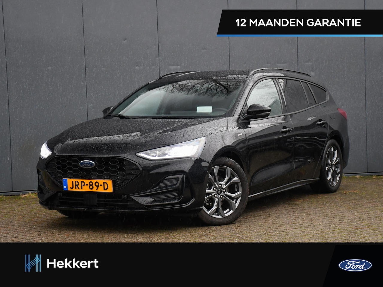 Ford Focus Wagon - ST Line X 1.0 EcoBoost Hybrid 155pk Automaat DODE HOEK | WINTER PACK | HUD | 17''LM | ADAP - AutoWereld.nl