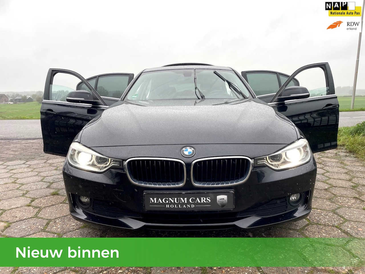 BMW 3-serie - 316i NAP Automaat, Airco, Xenon, Navi Scherm, NW APK, Velgen - AutoWereld.nl