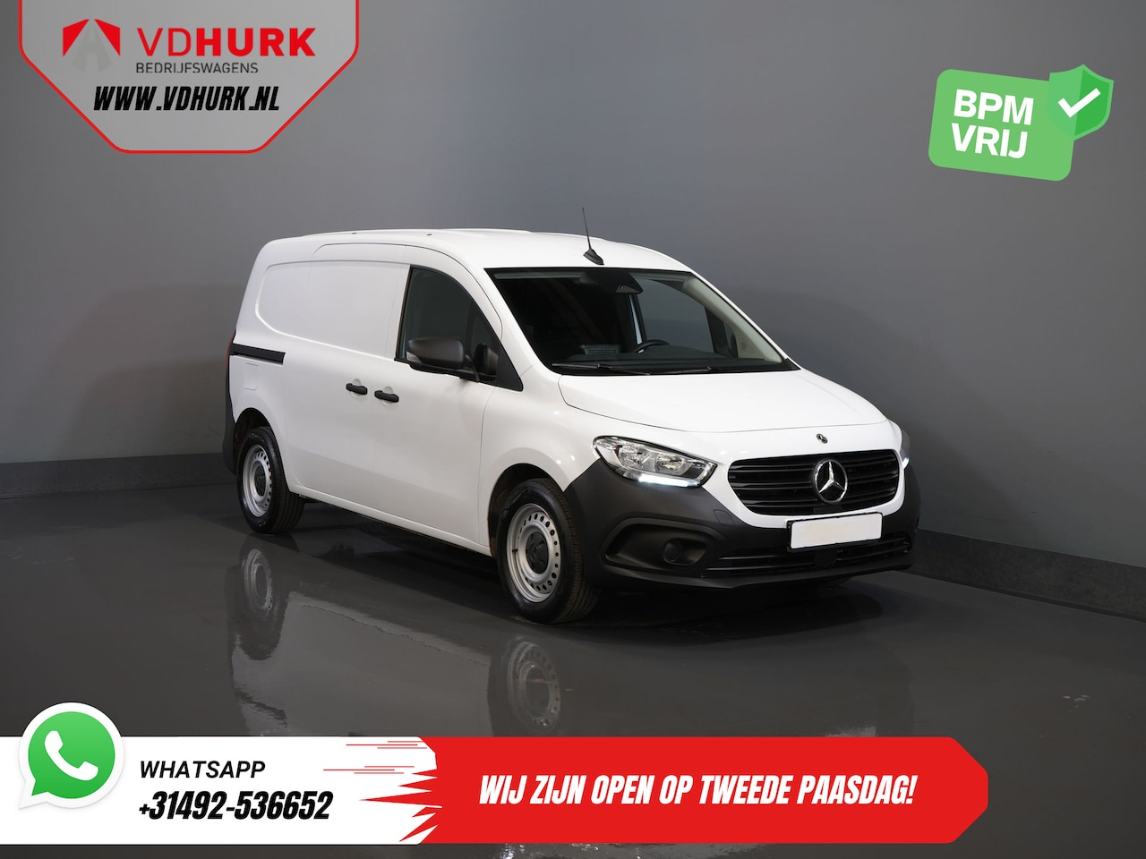 Mercedes-Benz Citan - 110 CDI Aut. L2 3Pers./ Stoelverw./ Carplay/ Camera/ PDC/ Cruise/ Trekhaak/ Airco - AutoWereld.nl