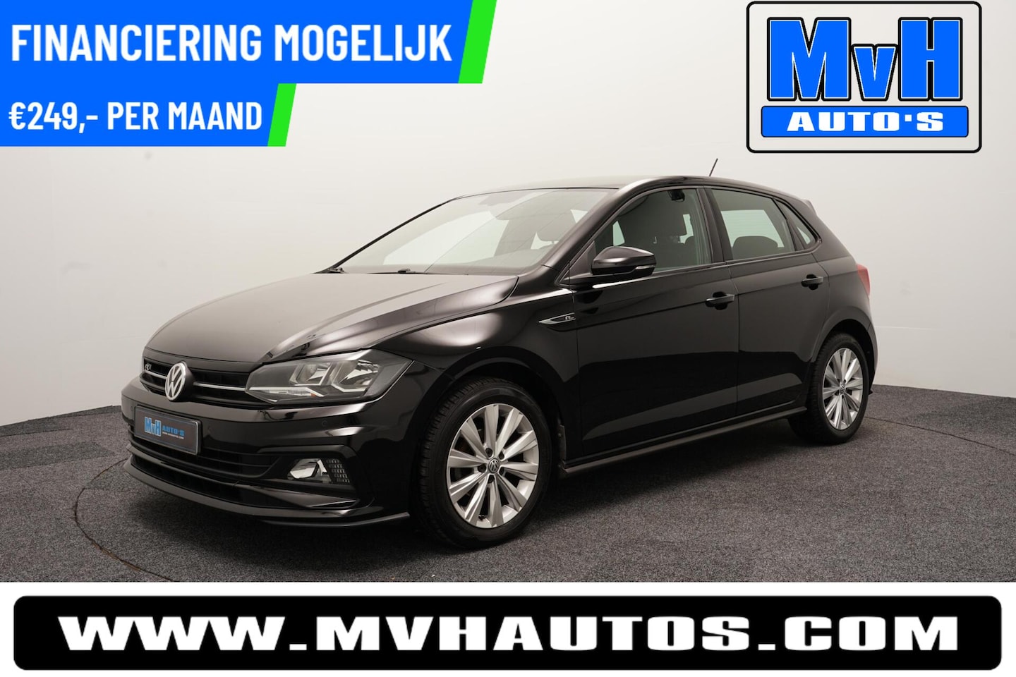 Volkswagen Polo - 1.0 TSI R-Line|VIRTUAL|CLIMA|ACC|LEER|DSG|NAP - AutoWereld.nl