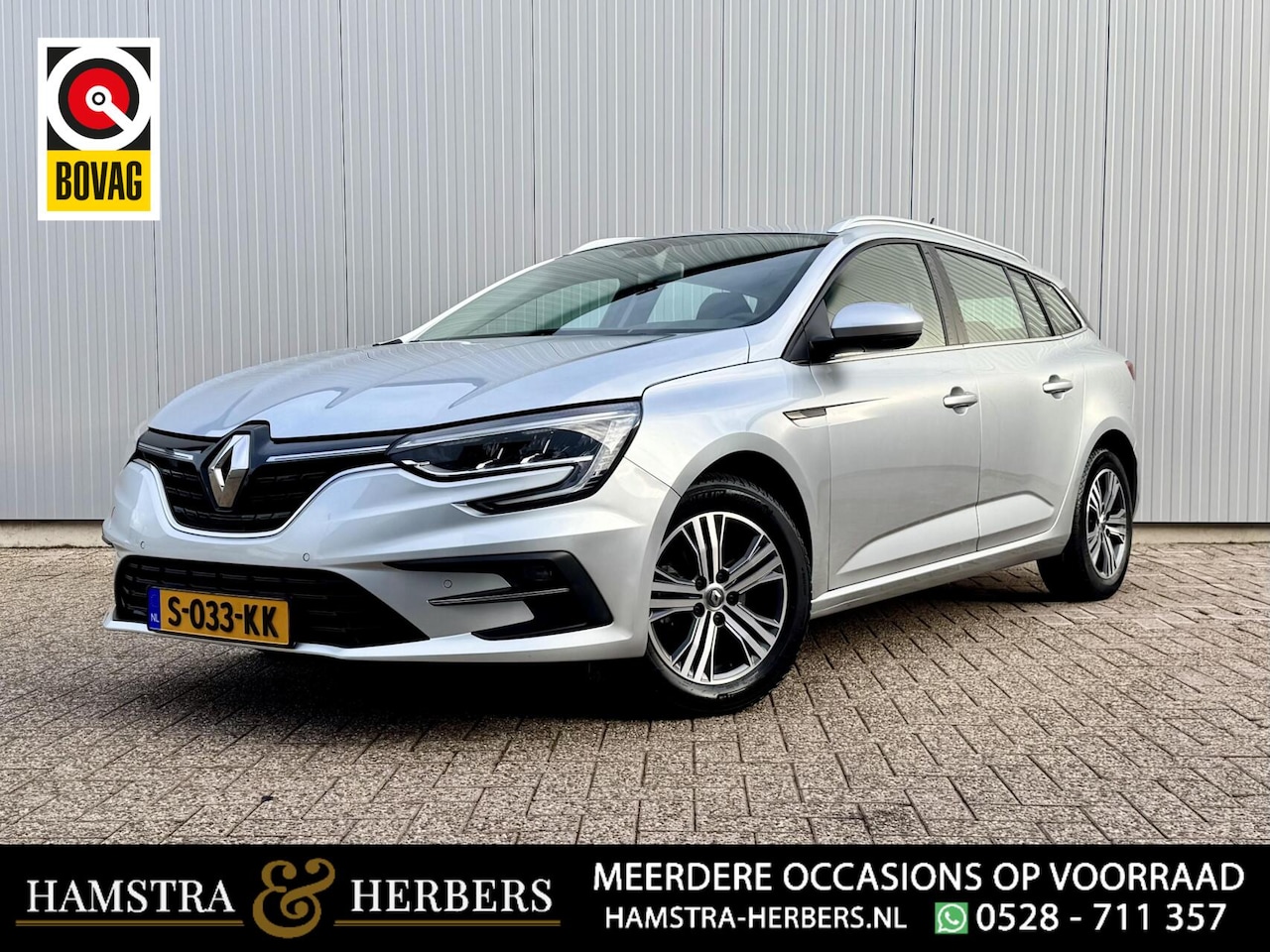 Renault Mégane Estate - 1.3 TCe 140 Equilibre grijs - AutoWereld.nl