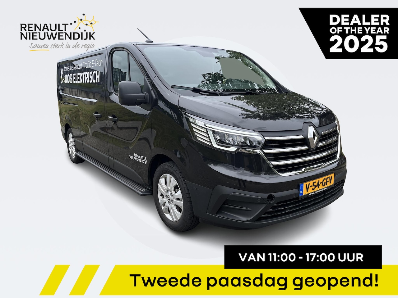 Renault Trafic E-Tech - T29 L2H1 Advance 52 kWh Renault Trafic E-Tech T29 L2H1 52 kWh ANDROID AUTO / APPLE CARPLAY - AutoWereld.nl