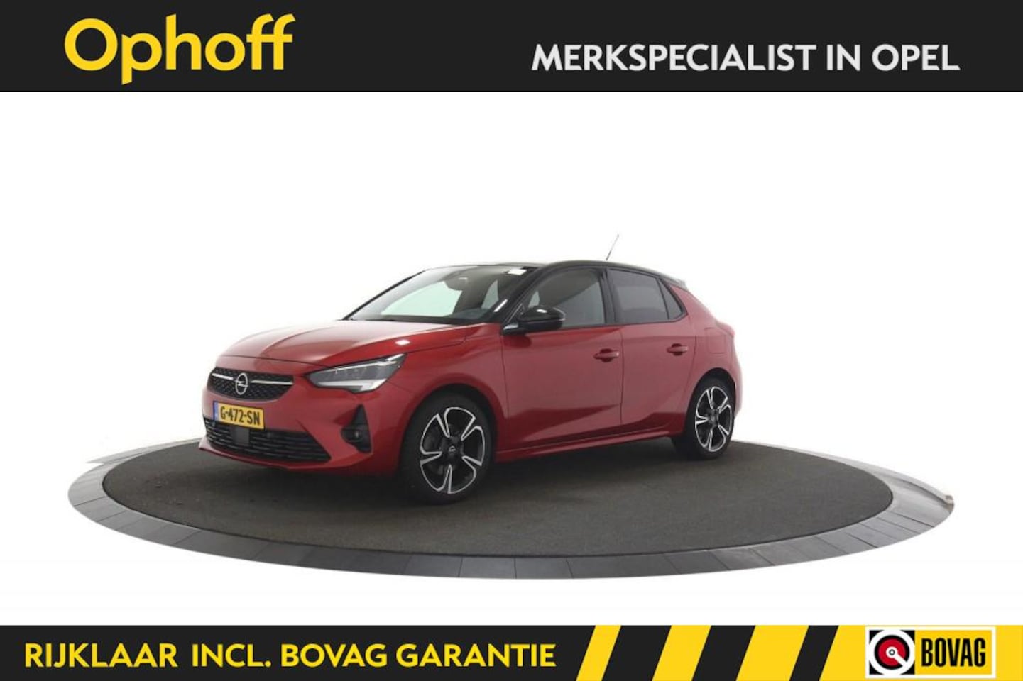 Opel Corsa - 1.2 Turbo 100pk GS Line / Pano / Trekhaak / Stoel- en stuurverwarming / Navi - AutoWereld.nl
