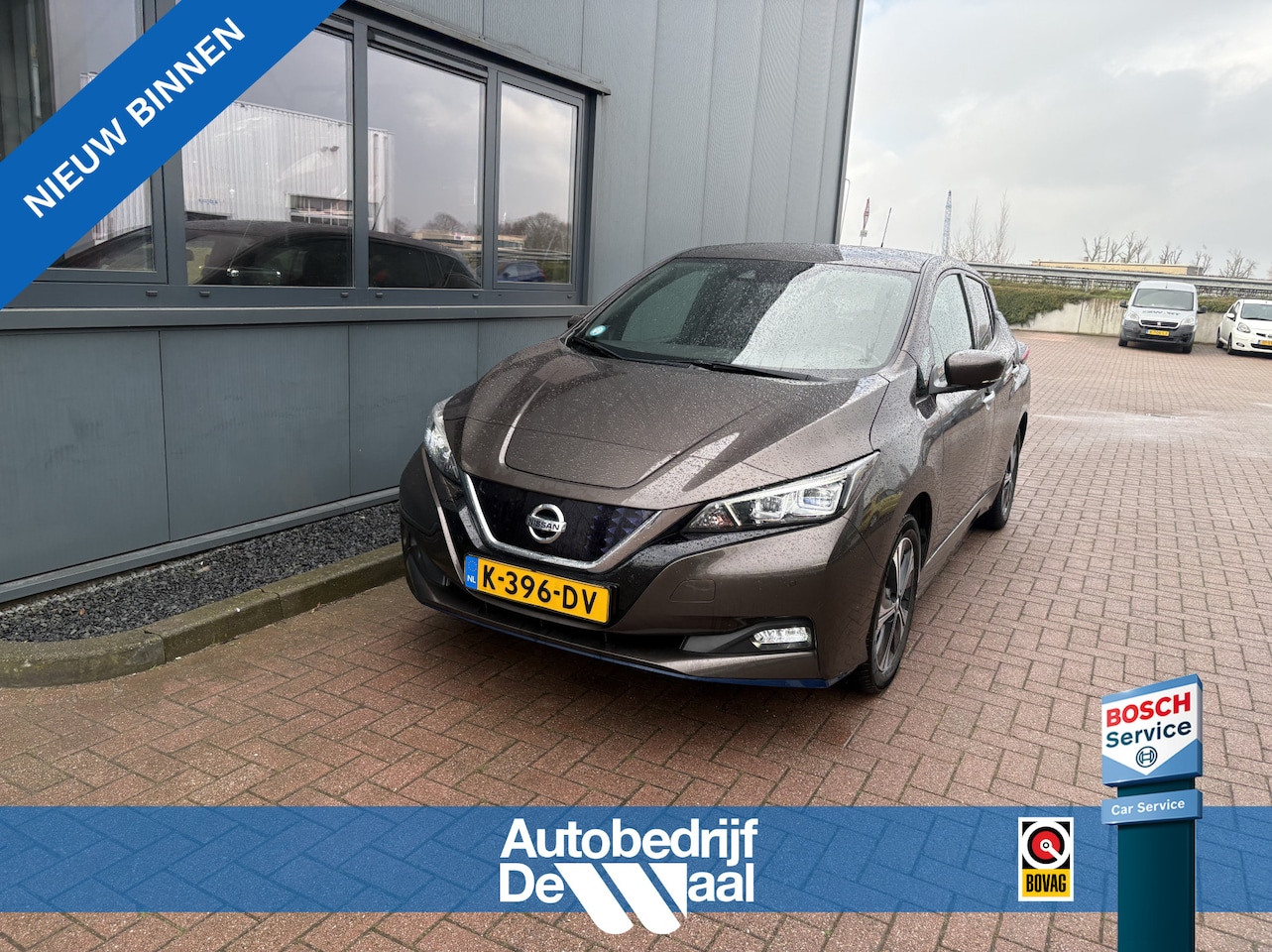 Nissan LEAF - e+ N-Connecta 62 kWh 360CAMERA/KEYLESS/DODEHOEK/CARPLAY/WINTERPACK - AutoWereld.nl