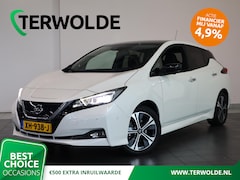 Nissan LEAF - Tekna 40 kWh | Stoelverw. voor + achter | Lederen Bekl. | Adapt. Cruise |