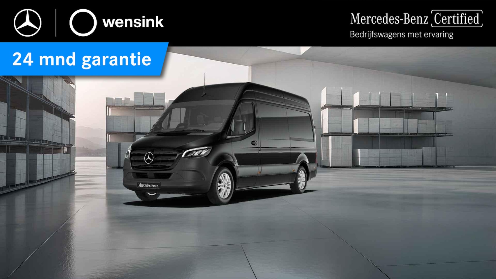 Mercedes-Benz Sprinter - 319 CDI 190 PK | L2 H2 | AUTOMAAT | PRO | LED | KUNSTLEDER ZWART BEKLEDING | CAMERA | BETI - AutoWereld.nl