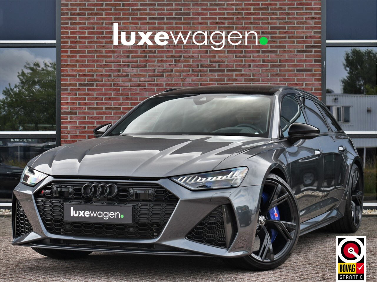 Audi RS6 - Avant 4.0 TFSI quattro Dyn+ B&O-high Carbon Pano Ceramic HUD Alc-hemel Softclose Stoelvent - AutoWereld.nl
