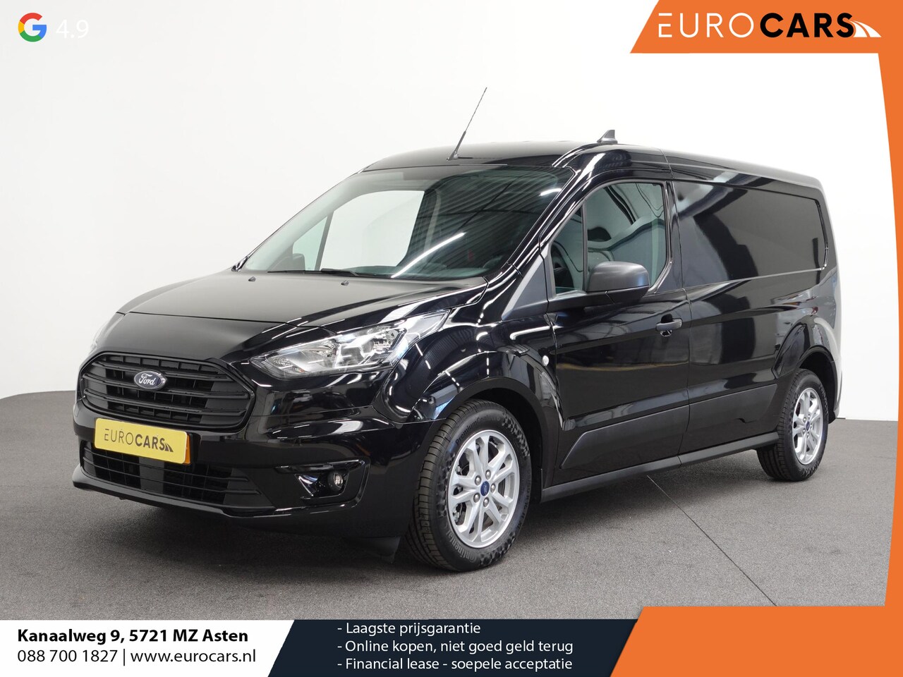 Ford Transit Connect - 1.5 EcoBlue Automaat L2 Trend Navi|Airco|PDC A|Cruise Control|3Zits|Camera|DAB+ - AutoWereld.nl