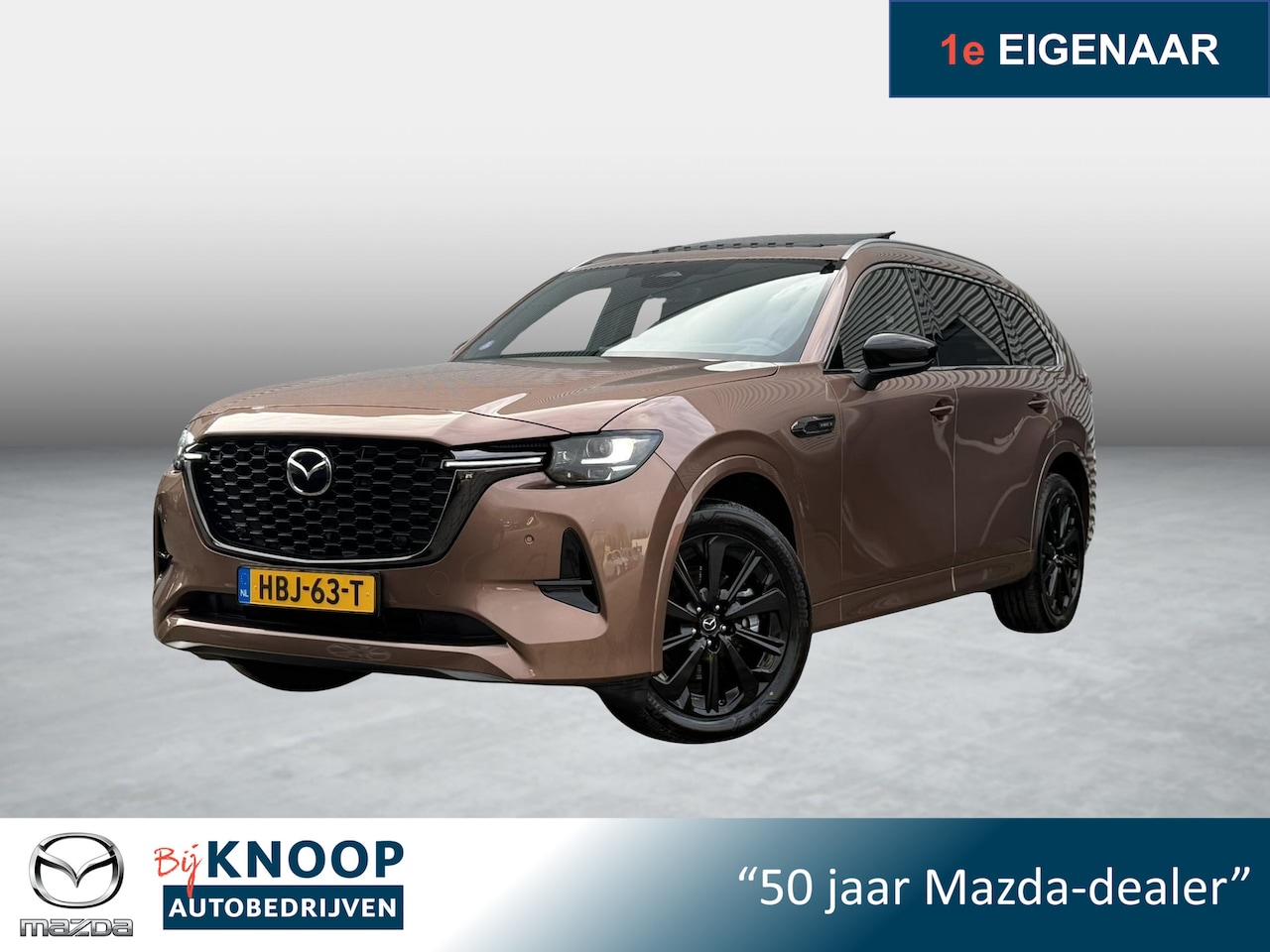 Mazda CX-80 - 2.5 e-SkyActiv PHEV Homura Plus Full option 7P | Panoramadak | Garantie 2031 | - AutoWereld.nl