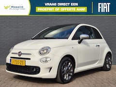 Fiat 500 - Hybrid Rockstar | Panoramisch dak | Airco | Cruise control | 15 inch LM velgen | zwarte he