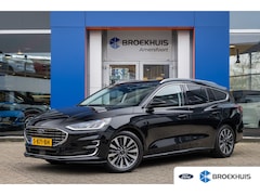 Ford Focus Wagon - 1.0 EcoBoost Hybrid Vignale | 155pk | Uniek/full options | Trekhaak | Leder | Adap cruise