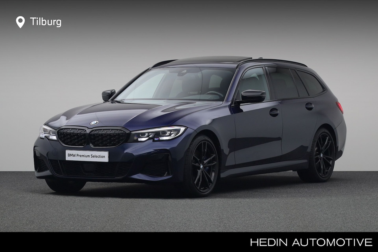 BMW 3-serie Touring - M340i xDrive High Executive | Glazen panoramadak | Hifi System | Trekhaak met elektrisch w - AutoWereld.nl