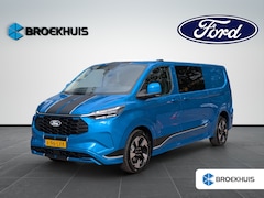 Ford Transit Custom - 320 2.5 PHEV L2H1 Sport 233pk | Snoeks Dubbele Cabine | Adap. Cruise | Camera | |Trekhaak