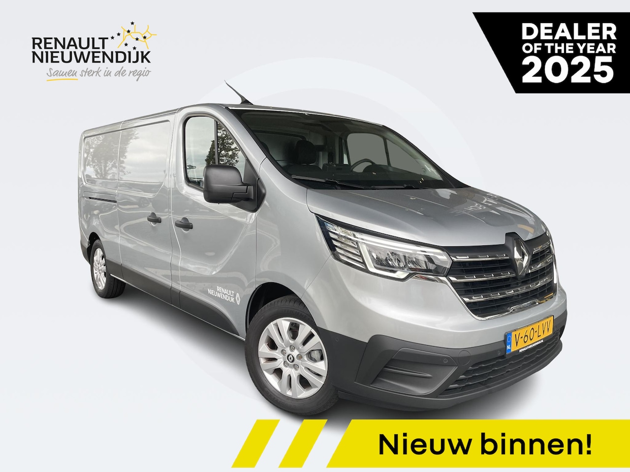 Renault Trafic E-Tech - T29 L2H1 Comfort 52 kWh / Demo Hillegom / 17" lichtmetalen velgen / EASY LINK navigatiesys - AutoWereld.nl