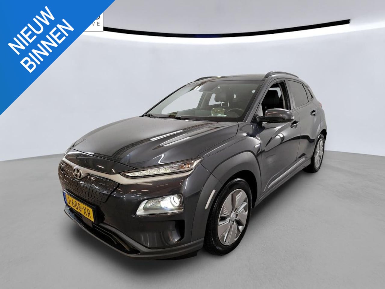 Hyundai Kona Electric - EV Premium 64 kWh NL-AUTO | LEDER| STOELVERWARMING | NAVI | CAMERA - AutoWereld.nl