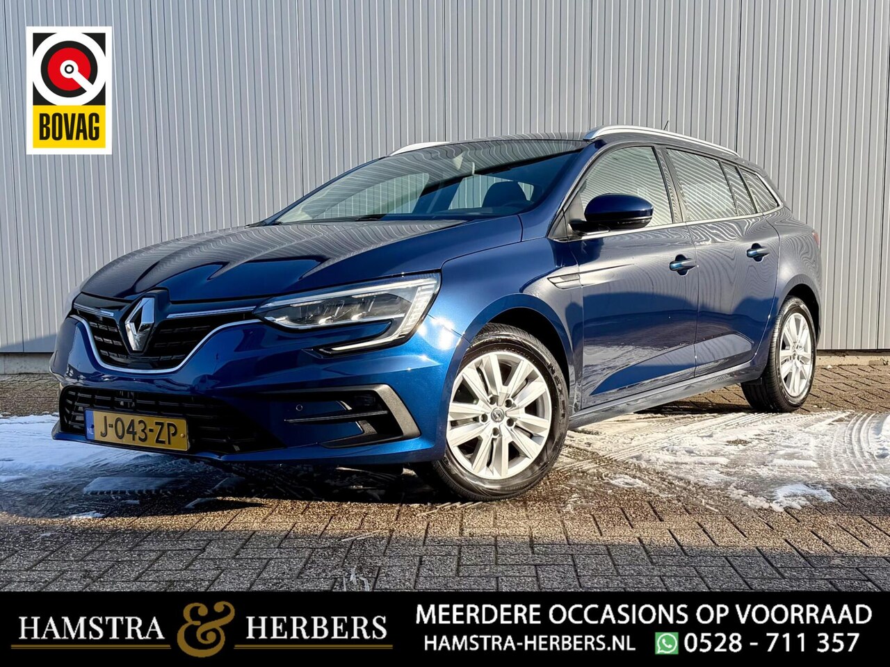 Renault Mégane Estate - 1.3 TCe Life blauw - AutoWereld.nl