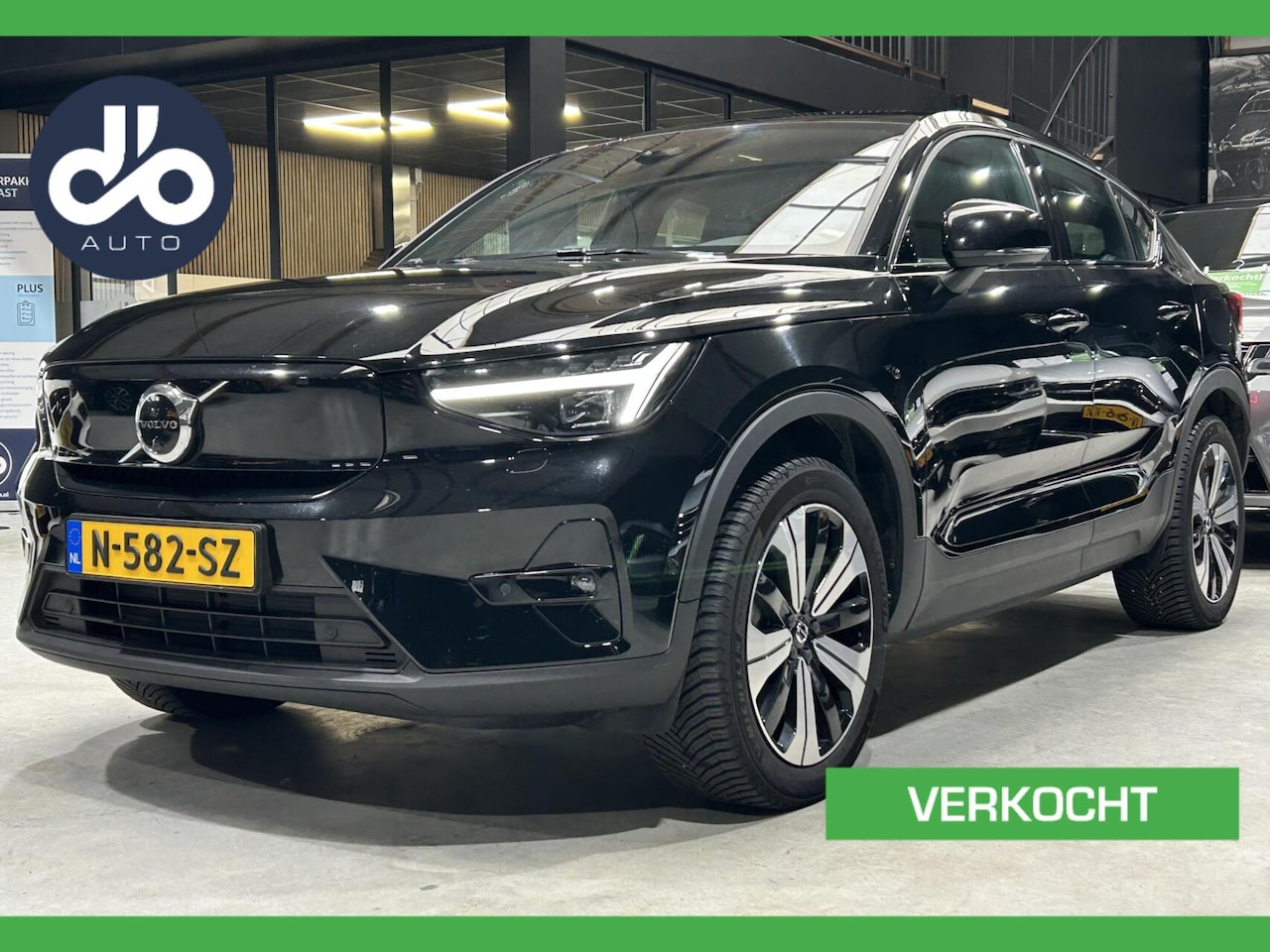 Volvo C40 - Recharge Twin Intro Edition 78 kWh SOH 89% I PANO I TREKHAAK I ORG.NL + NAP | APK 01-2028 - AutoWereld.nl