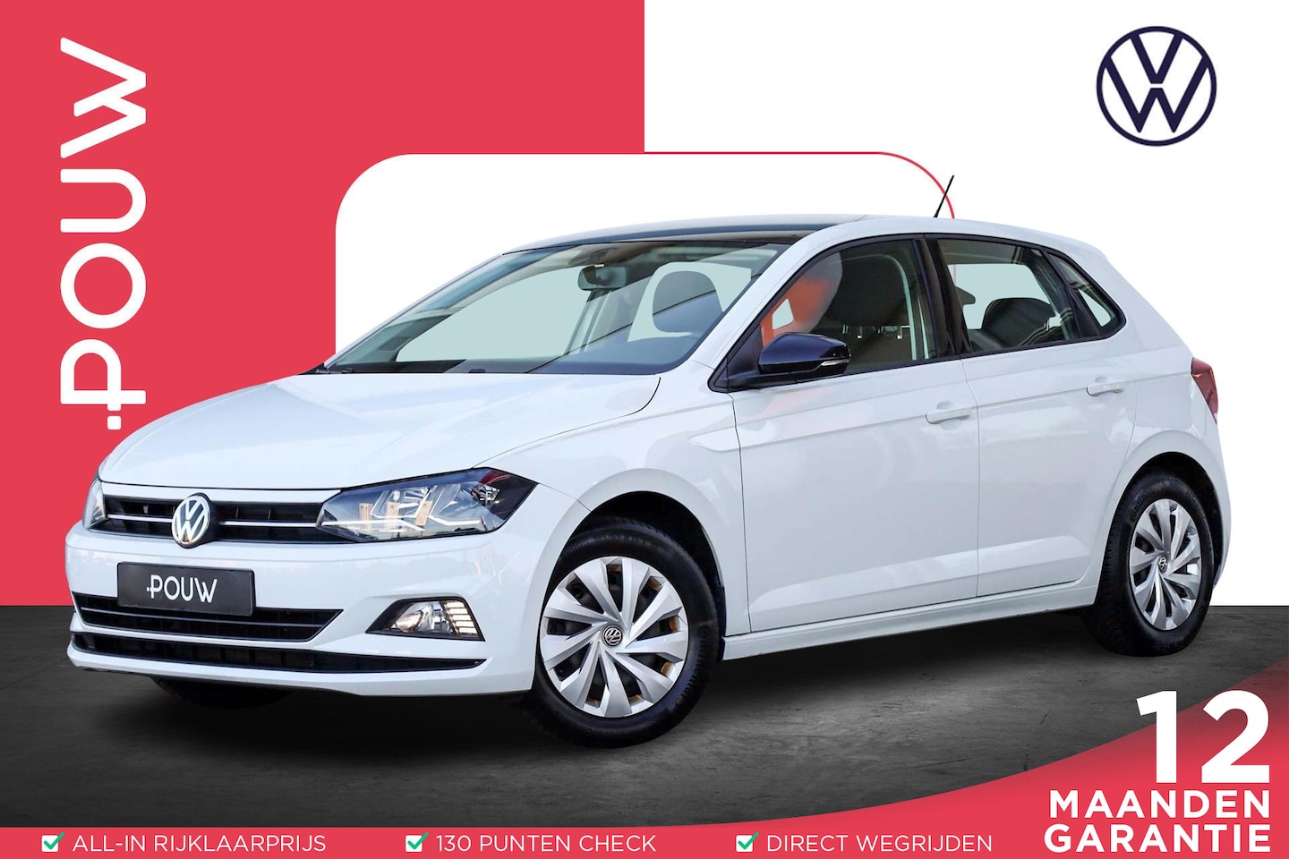 Volkswagen Polo - 1.0 TSI 95pk Comfortline | Adaptive Cruise | App Connect - AutoWereld.nl