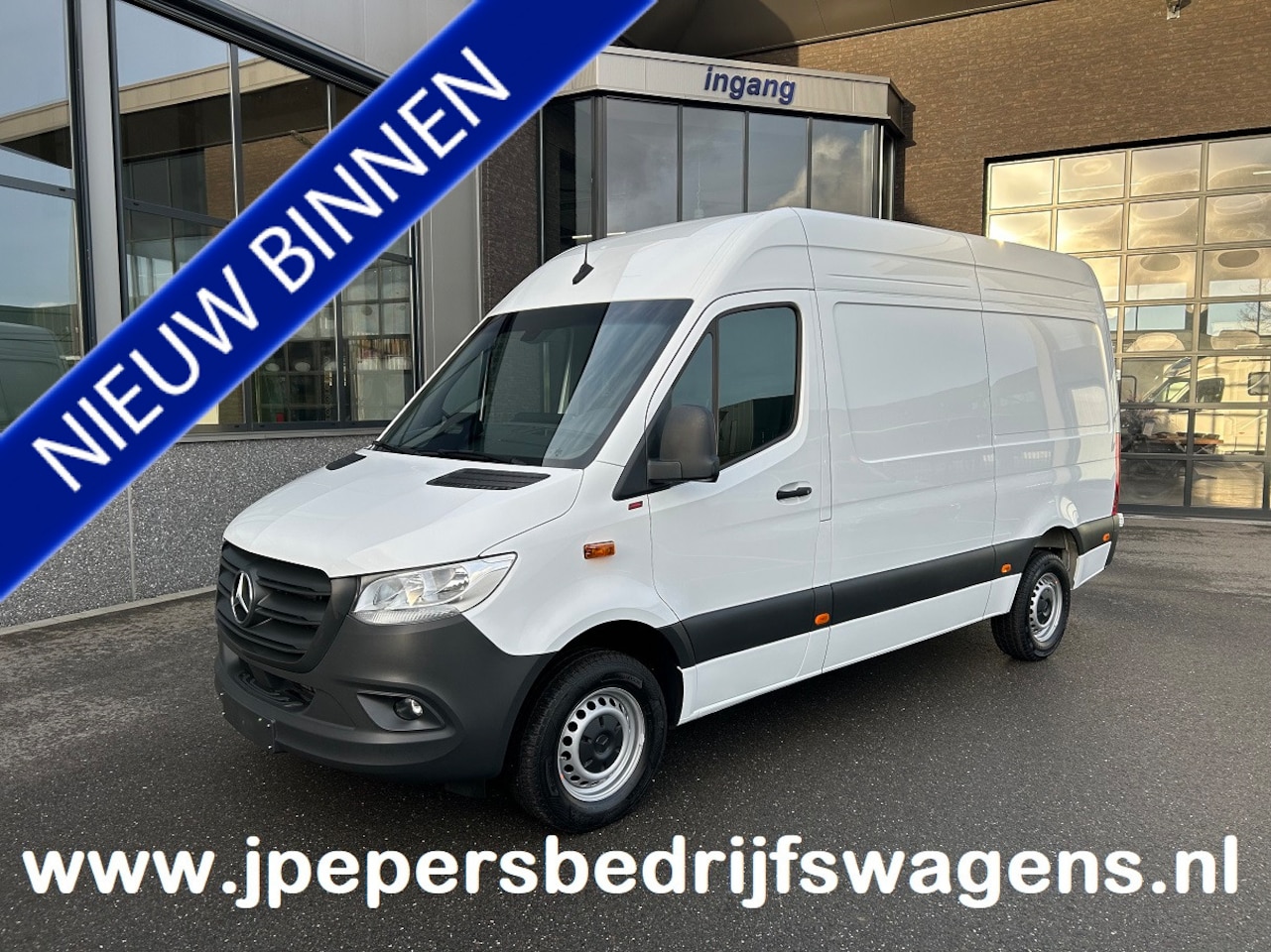 Mercedes-Benz Sprinter - 317 CDI L2 H2 Pro Facelift / MBUX / Navigatie / Camera / Geveerde stoel / Cruise control / - AutoWereld.nl