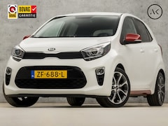 Kia Picanto - 1.0 CVVT Design Sport (APPLE CARPLAY, NAVIGATIE, CLIMATE, LEDER, GETINT GLAS, SPORTSTOELEN