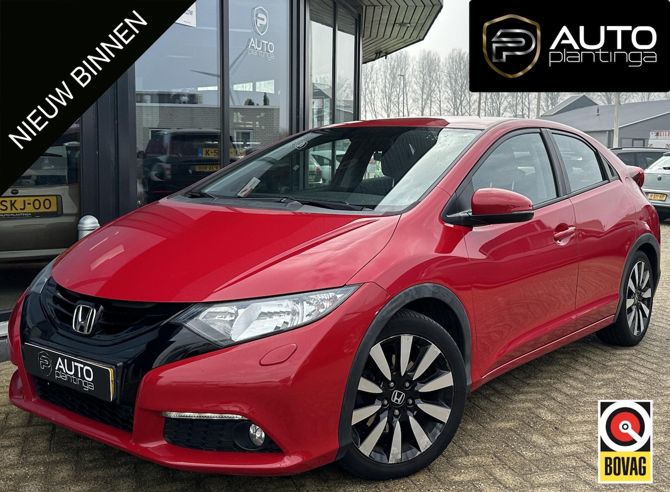 Honda Civic - 1.4 Sport LUXE | Trekhaak | Achteruitrijcamera | Stoelverwarming | Cruise Control | Climat - AutoWereld.nl