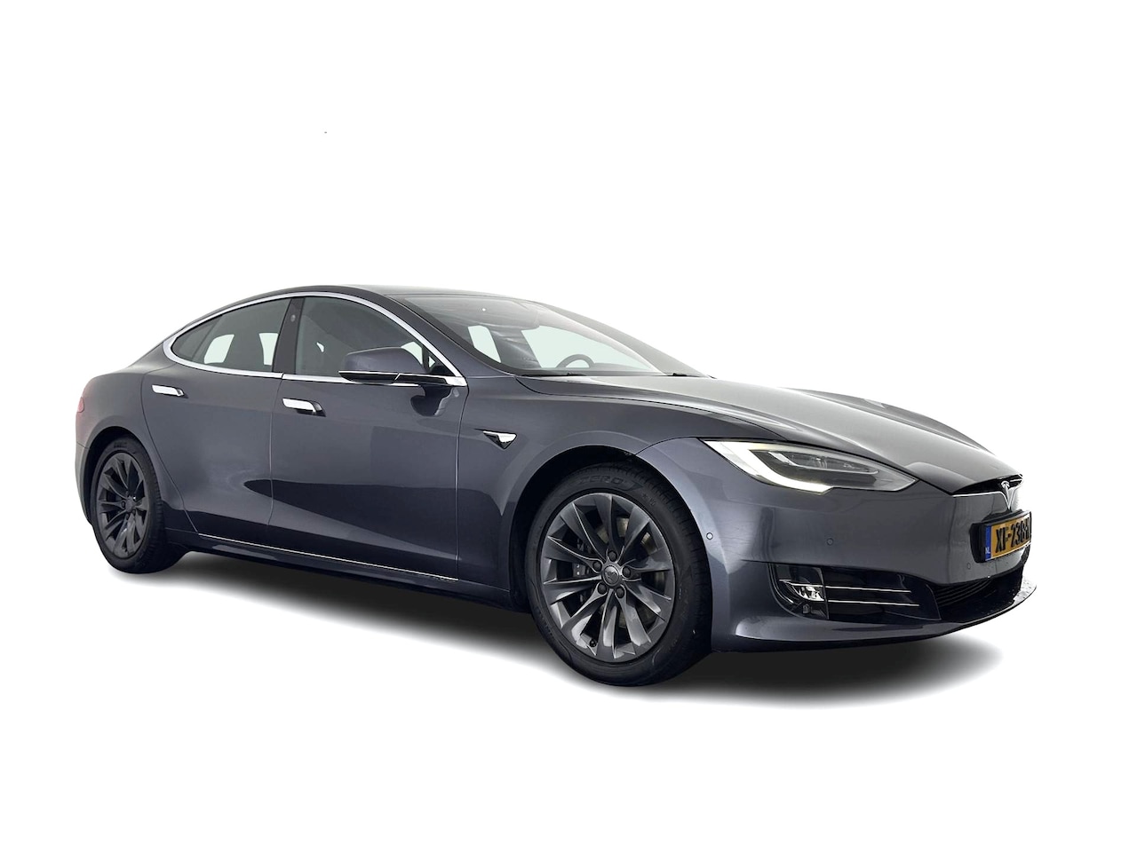 Tesla Model S - 75D Base (INCL.BTW) *AUT | PANO-WINDOW | AUTO-PILOT | LEATHER | CCS-FASTLOADER | FULL-LED - AutoWereld.nl