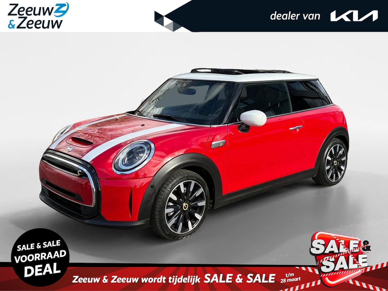 MINI Mini-Electric - MINI Yours 33 kWh Panoramadak | Lederen bekleding | Navigatie | 12 maanden Bovag garantie - AutoWereld.nl