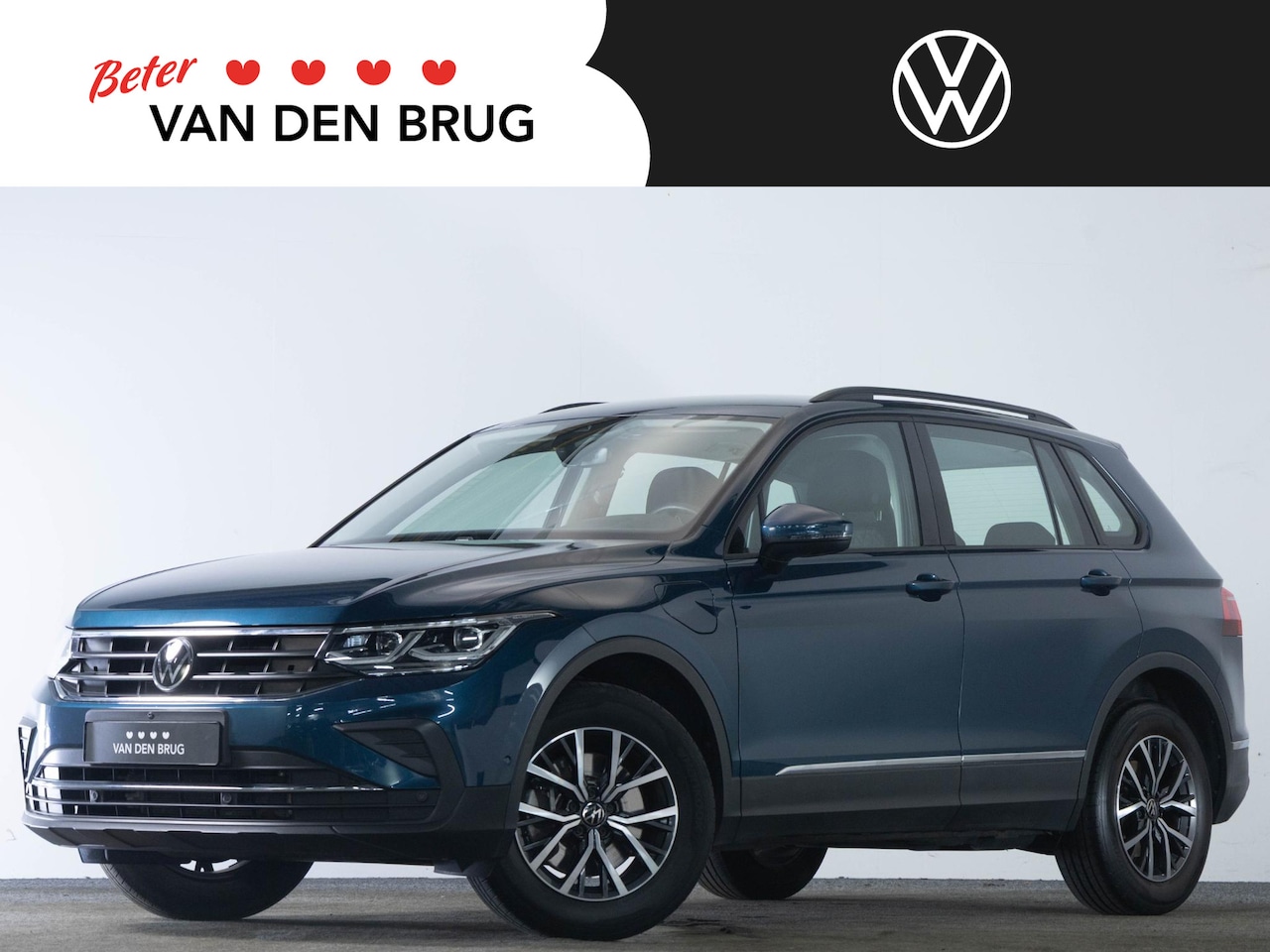 Volkswagen Tiguan - 1.4 TSI eHybrid Life | LED Matrix IQ | Trekhaak | Head-Up | 360 Camera | Side Assist | - AutoWereld.nl