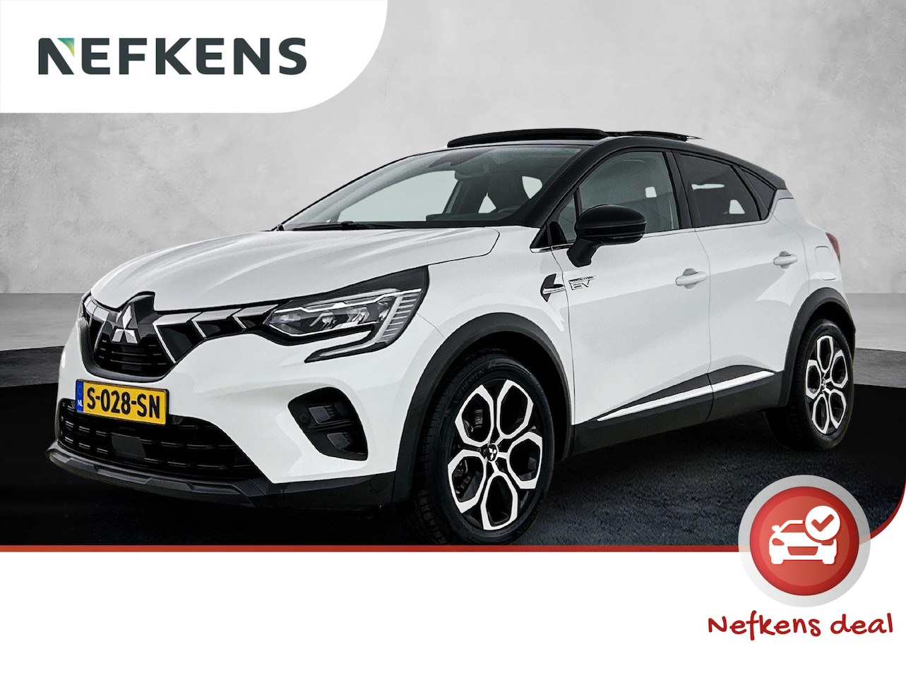 Mitsubishi ASX - 1.6 PHEV Instyle 160pk Automaat | Schuif-/Kanteldak | Leder | Cruise Control | Navigatie | - AutoWereld.nl