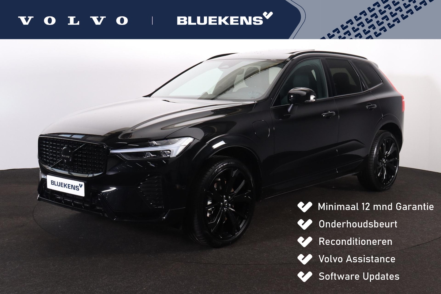 Volvo XC60 - T6 Recharge AWD Ultra Black Edition - Panorama/schuifdak - IntelliSafe Assist & Surround - - AutoWereld.nl
