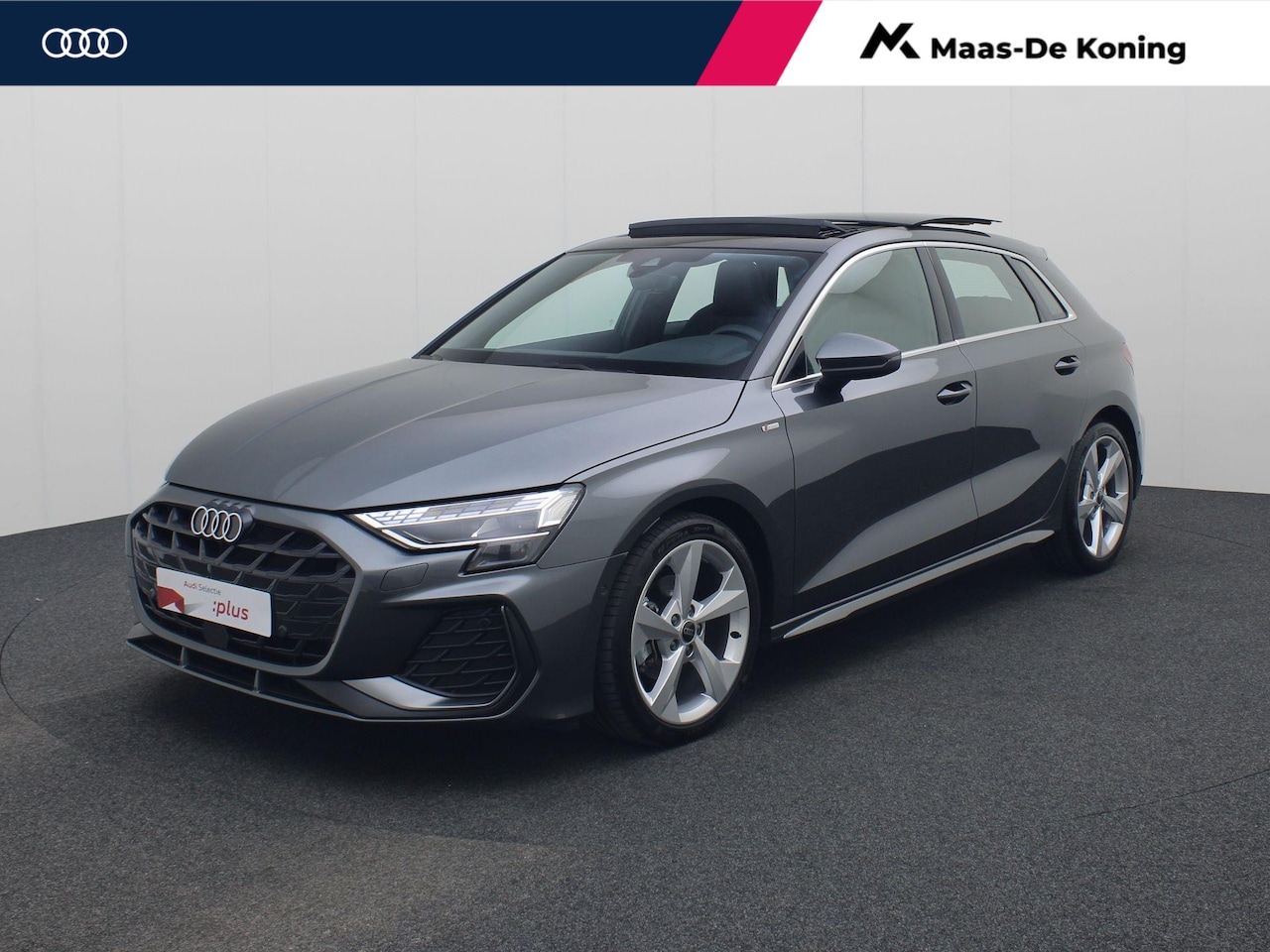 Audi A3 Sportback - 35 TFSI/150PK S Line · Panoramadak · Camera · SONOS · Stoelverwarming · Apple/Android Car - AutoWereld.nl