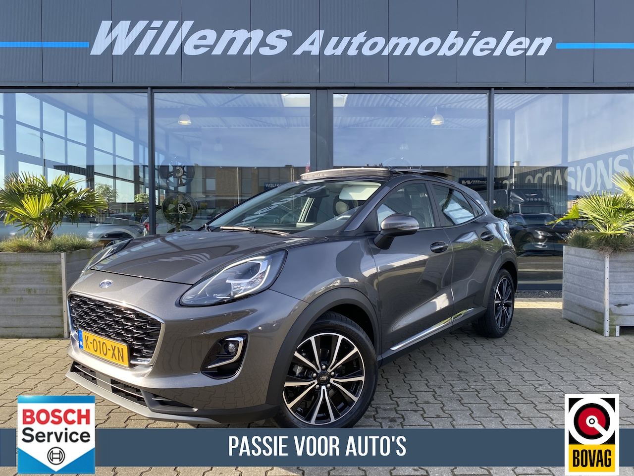 Ford Puma - 1.0 EcoBoost Hybrid Titanium Trekhaak, Stoelverwarming & Panorama Dak - AutoWereld.nl