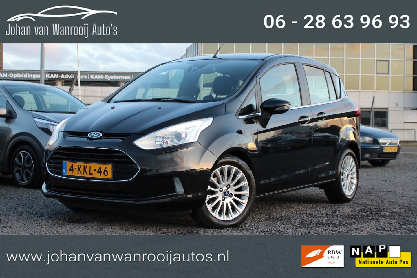 Ford B-Max - 1.0 EcoBoost Titanium/NAVI/CAMERA/NW APK - AutoWereld.nl