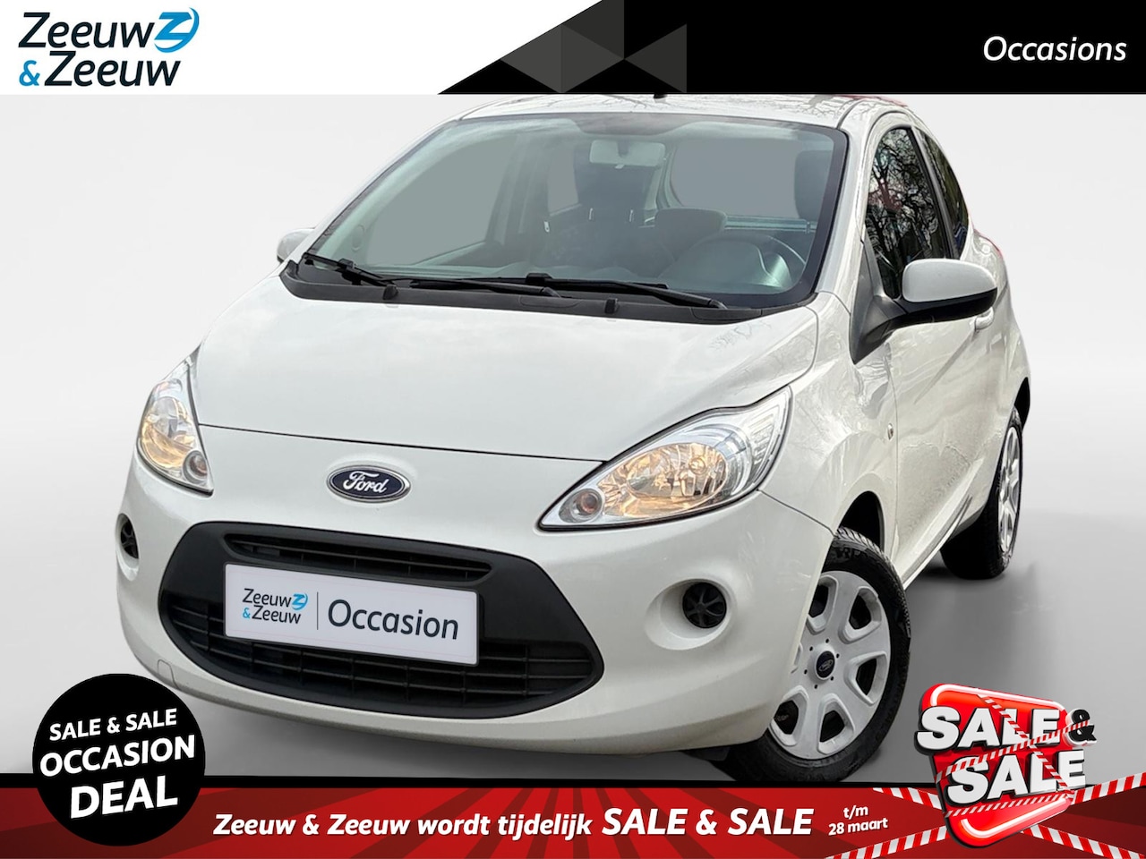 Ford Ka - 1.2 Style start/stop 69PK Airconditioning | Nieuwe distributieriem | 12 maanden garantie| - AutoWereld.nl