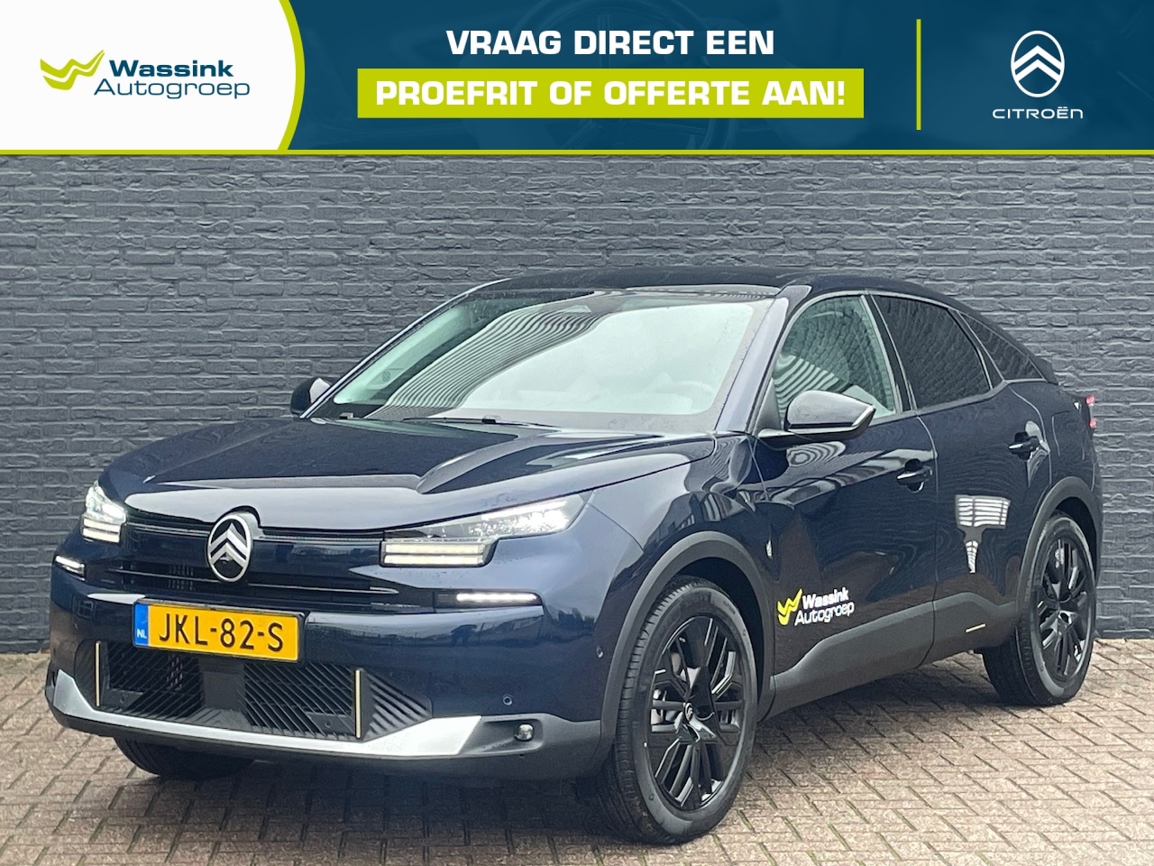 Citroën C4 - 1.2 Hybrid 145pk e-DCS6 Max I Alcantara Stoelen I CarPlay I Navigatie I Stoelverwarming I - AutoWereld.nl