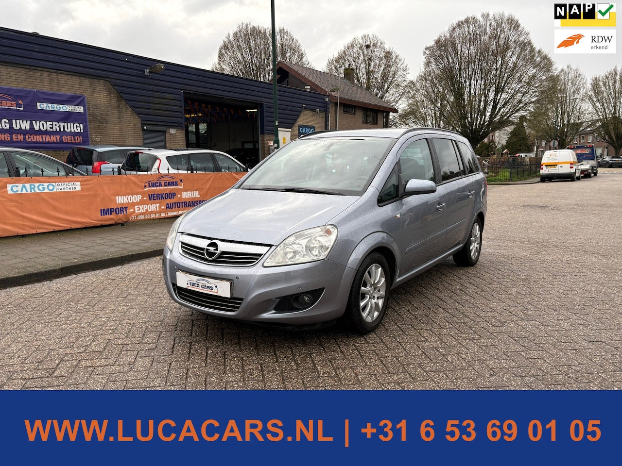 Opel Zafira - 1.8 Temptation 7p 2X SLEUTEL + BOEKJES! - AutoWereld.nl