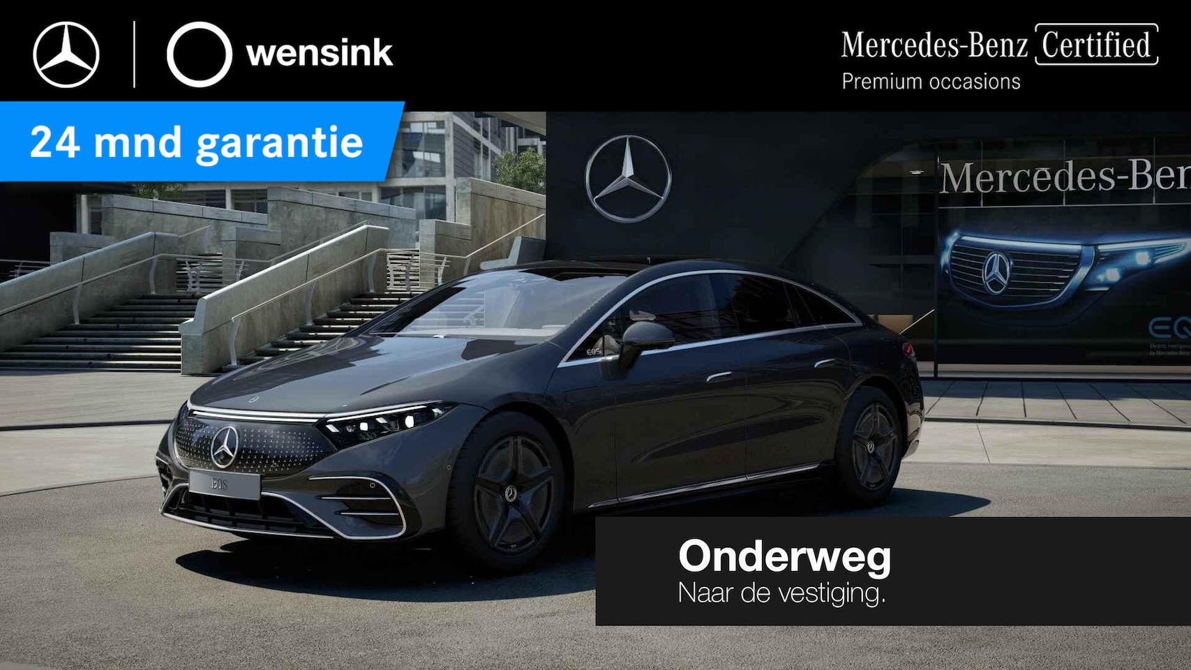 Mercedes-Benz EQS - 350 AMG Line 90 kWh | Panoramadak | Memory | 20" lichtmetalen velgen | Burmester | Digital - AutoWereld.nl