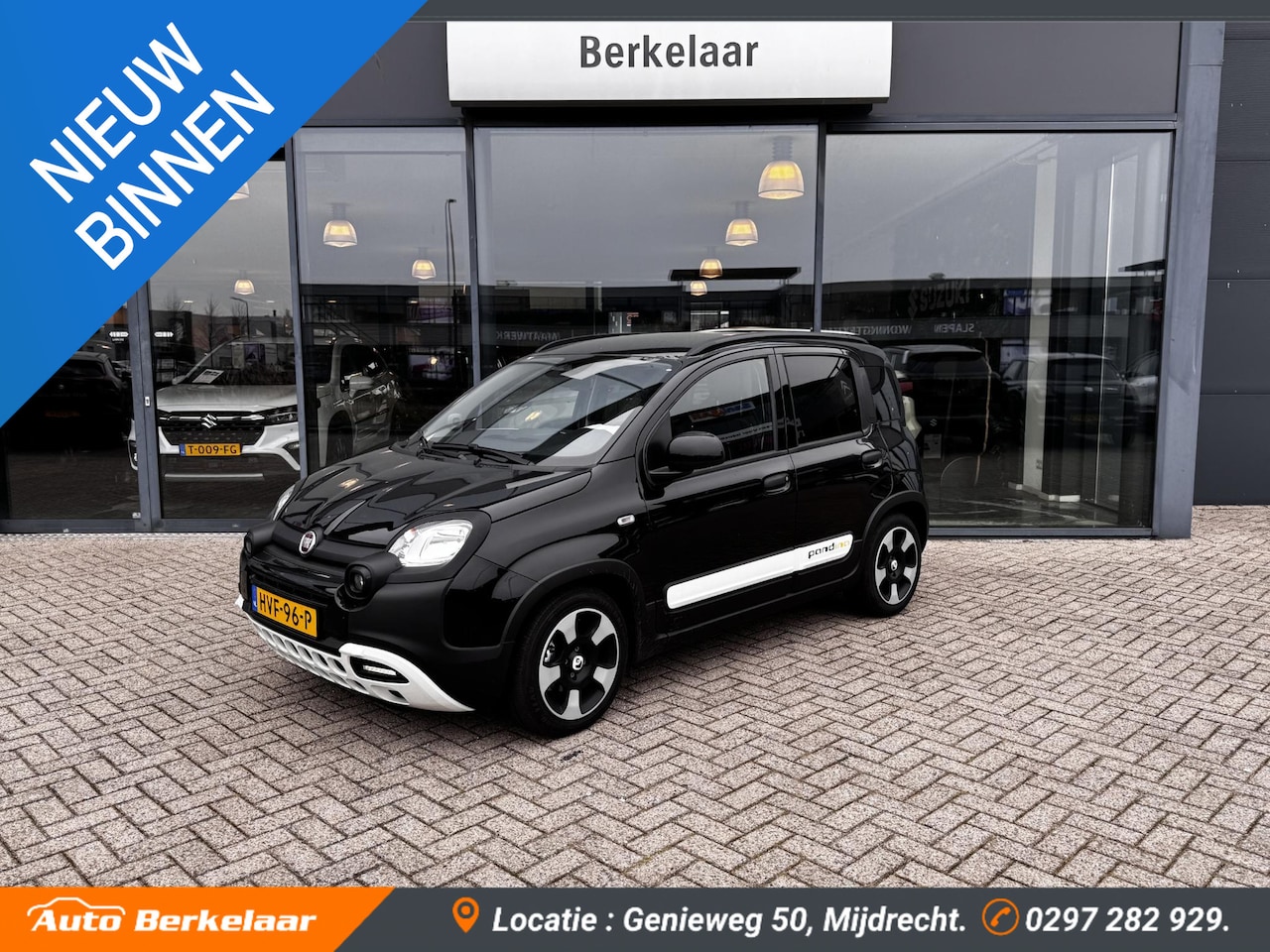 Fiat Panda - 1.0 Hybrid Pandina | Cruise Controle | Parkeersensoren | Apple Carplay & Android Auto - AutoWereld.nl