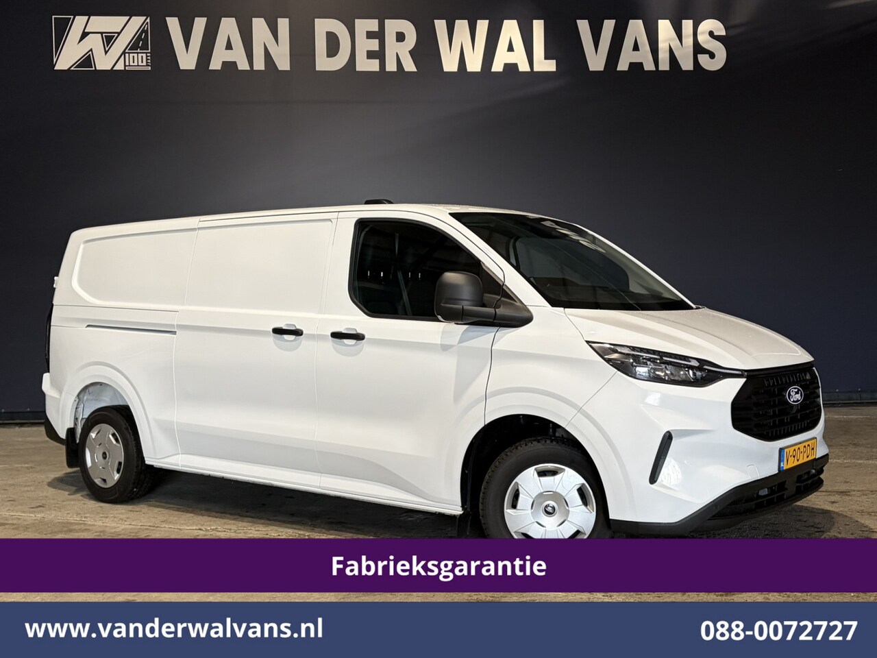Ford Transit Custom - 2.0 TDCI 136pk L2H1 Fabrieksgarantie Euro6 Airco | Camera | LED | Apple Carplay | Cruiseco - AutoWereld.nl
