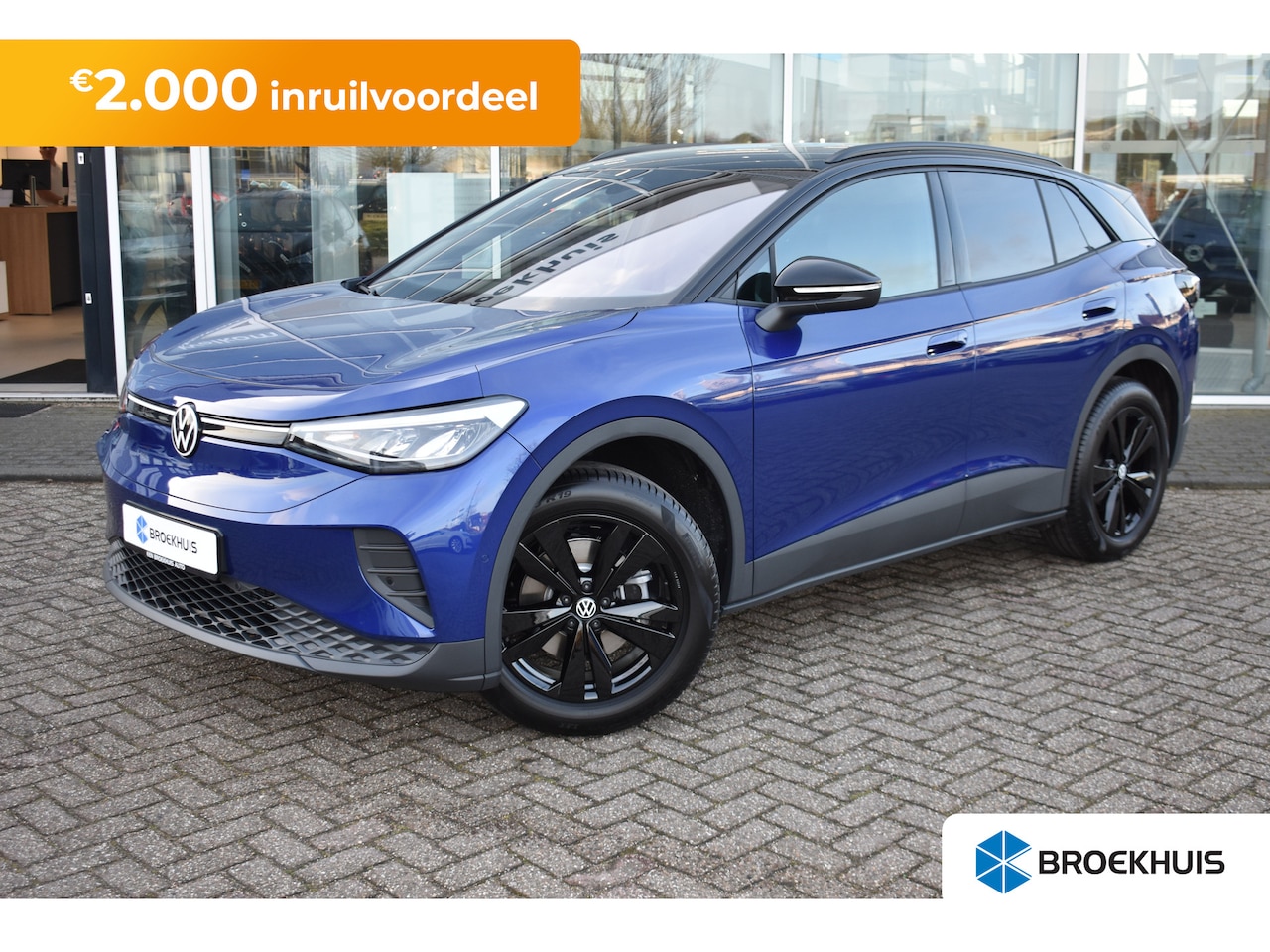 Volkswagen ID.4 - Limited Edition | 'App-Connect' draadloze smartphone integratie | Achterbank in ongelijke - AutoWereld.nl