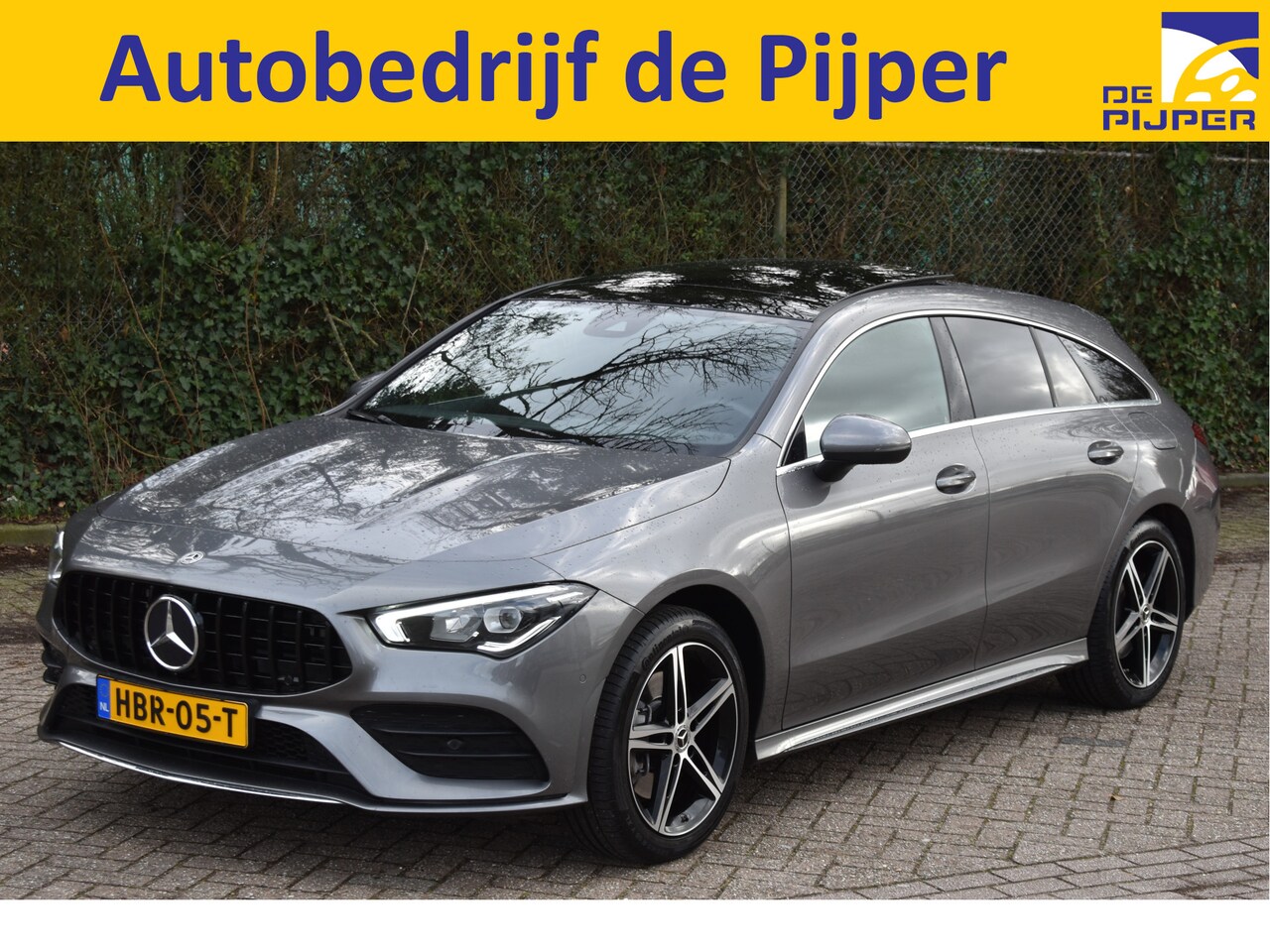 Mercedes-Benz CLA-klasse Shooting Brake - 250 e Business Solution AMG Limited 218 pk | Open dak | Camera | Carplay | Widescreen | Sf - AutoWereld.nl