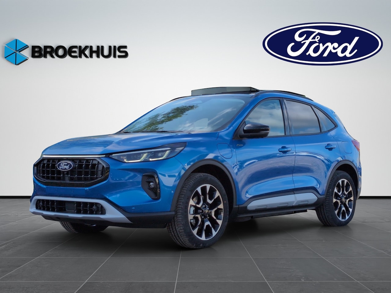 Ford Kuga - 2.5 PHEV Active X 243pk | Winter- & Technology Pack | Pano | Elektr. trekhaak | 19" LMV | - AutoWereld.nl