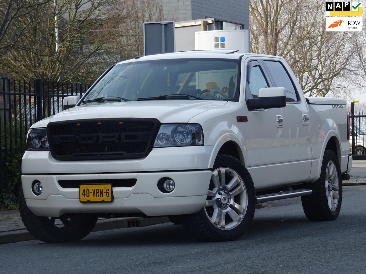 Ford F150 - USA F-150 LIMITED 3748/5000 NAP/LEER/NAVI/MEMORY/DVD - AutoWereld.nl