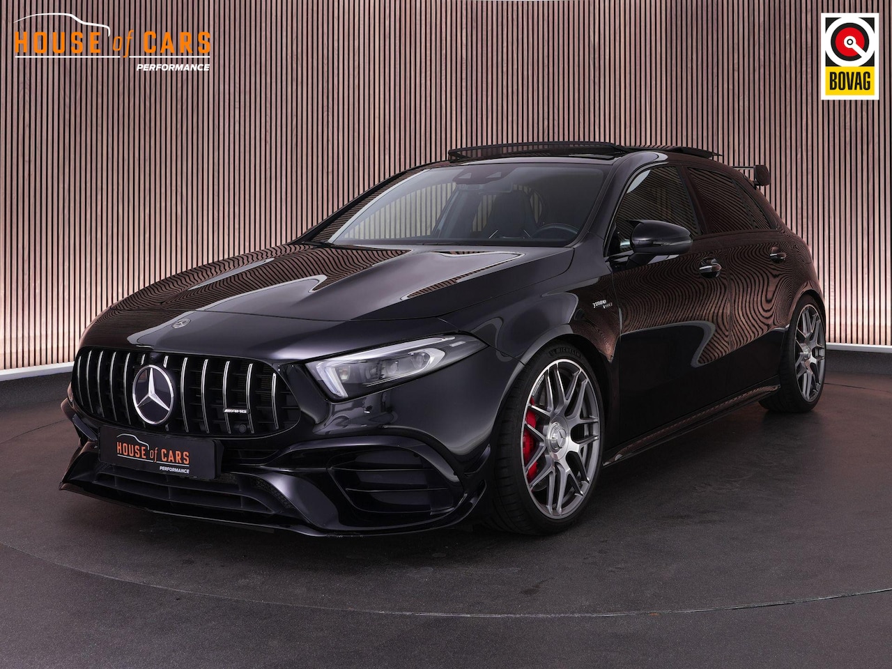 Mercedes-Benz A-klasse - 45S AMG 420pk 4MATIC+ Premium Plus |dealer onderhouden|Brabus verlagingsset|Milltek downpi - AutoWereld.nl