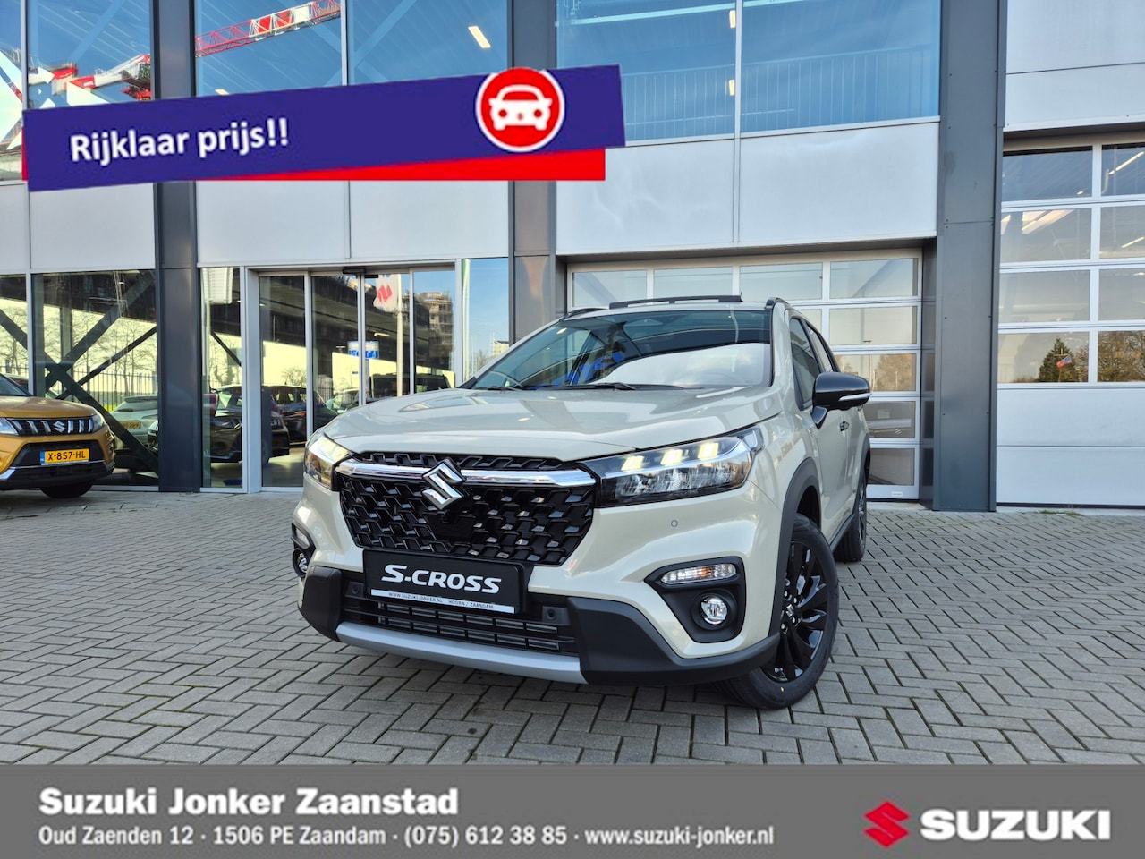 Suzuki S-Cross - 1.4 Boosterjet Special Edition Smart Hybrid >>UIT VOORRAAD LEVERBAAR!!<< - AutoWereld.nl